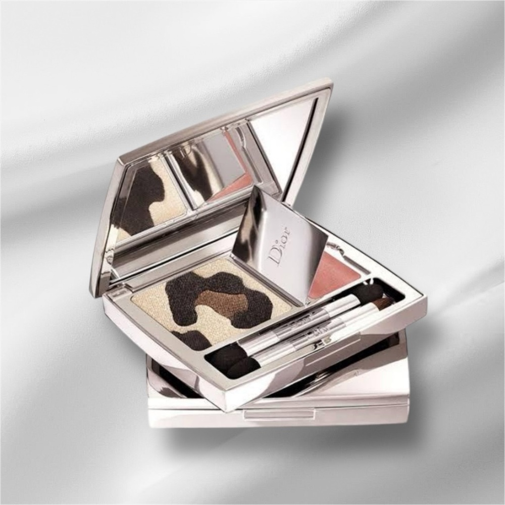 DIOR Golden Jungle Eyeshadows & Gloss Panther Palette - Golden Browns - #002